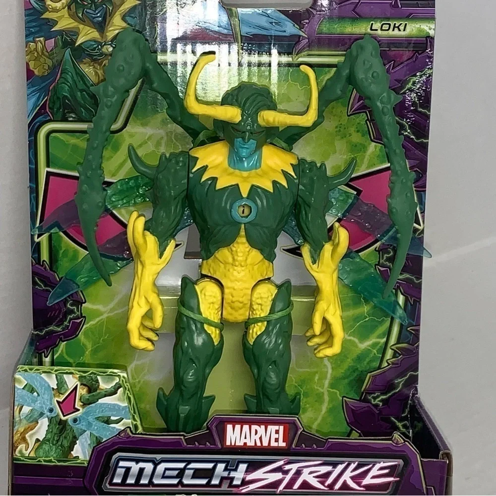 Marvel Avengers MechStrike Monster Hunters LOKI Action Figure NEW